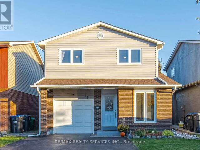 47 LINDRIDGE AVENUE Brampton Ontario, L6S 3W8 - 4 Bedrooms Home For Sale