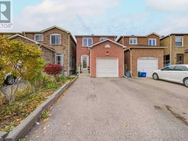 72 TERROSA ROAD Markham Ontario, L3S 2N2 - 4 Bedrooms Home For Sale