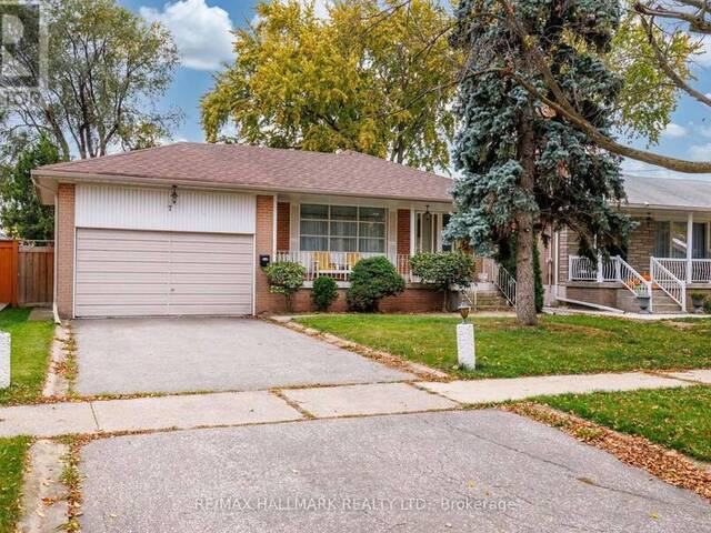 7 MANCROFT CRESCENT Toronto Ontario, M9W 3G1 - 4 Bedrooms Home For Sale