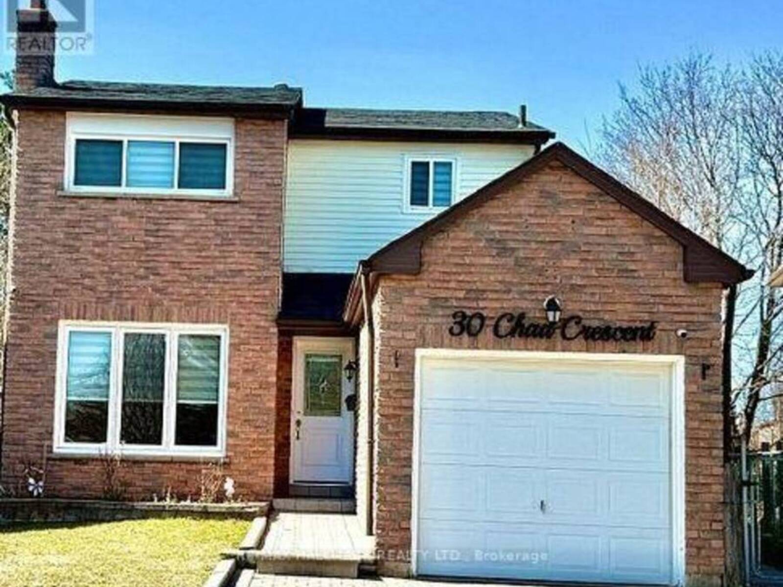 30 CHAD CRESCENT, Toronto, Ontario M1B 2Z6