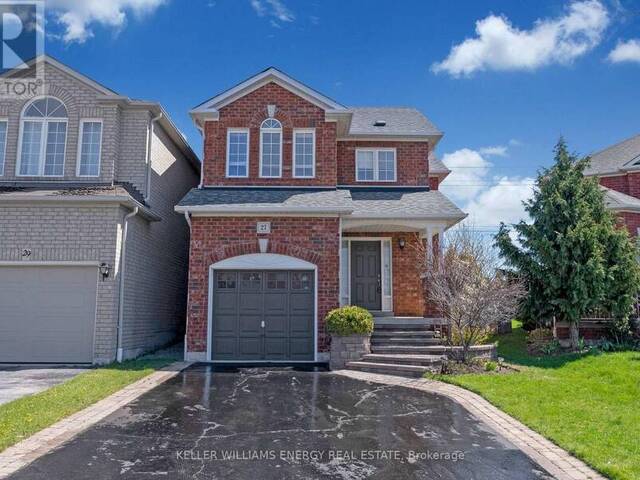27 TRACEY CRT Whitby Ontario, L1R 3R3