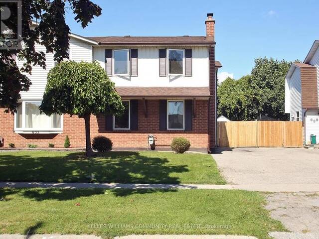 635 DORCHESTER DRIVE Oshawa Ontario, L1J 6L4