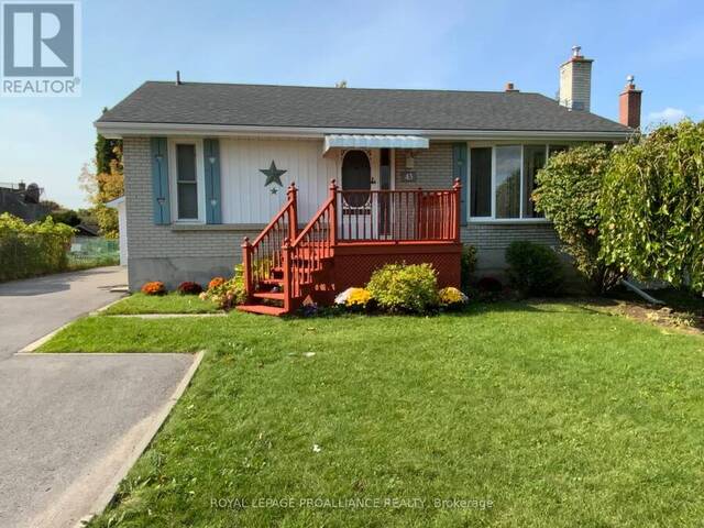 43 BONGARD CRESCENT Belleville Ontario, K8P 2L4