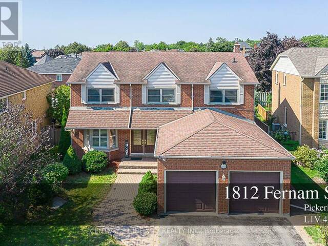 1812 FERNAM STREET Pickering Ontario, L1V 4Y8