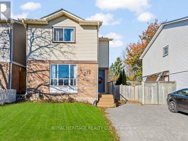 272 PHILLIP MURRAY AVENUE Oshawa Ontario, L1J 1G9