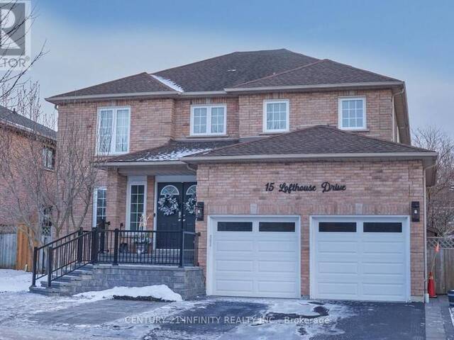 15 LOFTHOUSE DRIVE Whitby Ontario, L1R 1V7