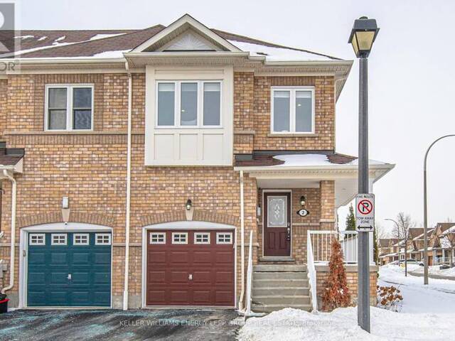 2 ARBUCKLE WAY Whitby Ontario, L1N 0C3 - 3 Bedrooms Home For Sale