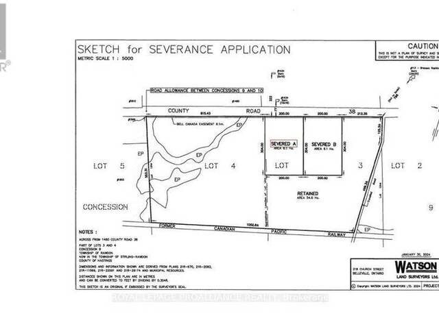 0 (A) SPRINGBROOK ROAD Stirling-Rawdon Ontario, K0K 3C0 - Vacant Land For Sale