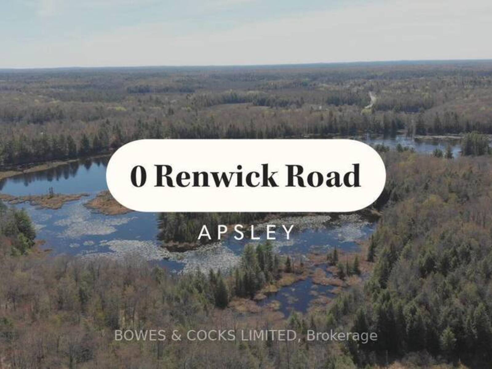 0 RENWICK ROAD, Apsley, Ontario K0L 1A0