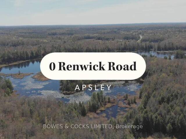 0 RENWICK ROAD Apsley Ontario, K0L 1A0 - Vacant Land For Sale