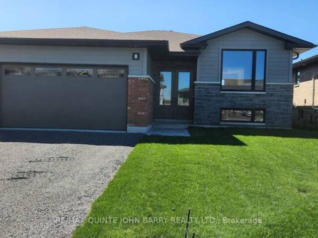 LOT 4 - 8 PARKLAND CIRCLE Quinte West Ontario, K8V 0R4 - 2 Bedrooms Home For Sale
