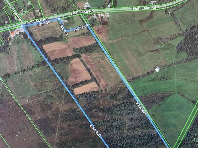 0 FISH LAKE ROAD Prince Edward Ontario, K0K 1W0 - Vacant Land For Sale