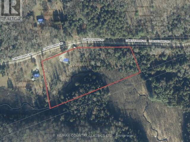634 LOWER TURRIFF ROAD Bancroft Ontario, K0L 2L0 - Waterfront Land For Sale