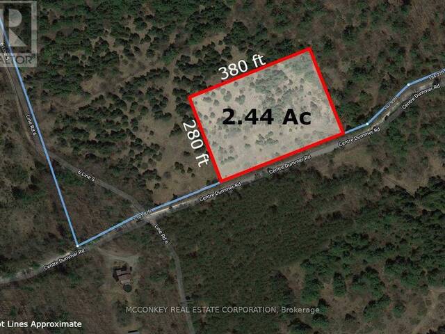 00 CENTRE DUMMER ROAD North Kawartha Ontario, K0L 2H0 - Vacant Land For Sale