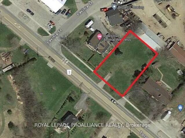 81 TORONTO ROAD Port Hope Ontario, L1A 3S2 - Vacant Land For Sale