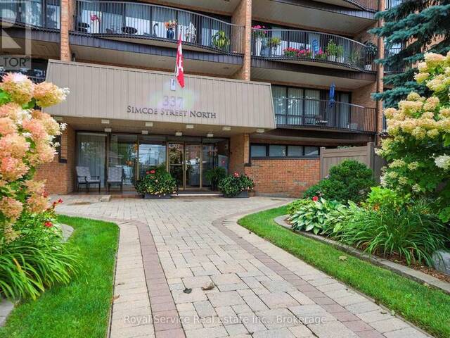 101 - 337 SIMCOE STREET N Oshawa Ontario, L1G 4T2 - 2 Bedrooms Condo For Sale
