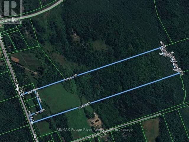 A PIPELINE ROAD Cramahe Ontario, K0K 1M0 - Vacant Land For Sale
