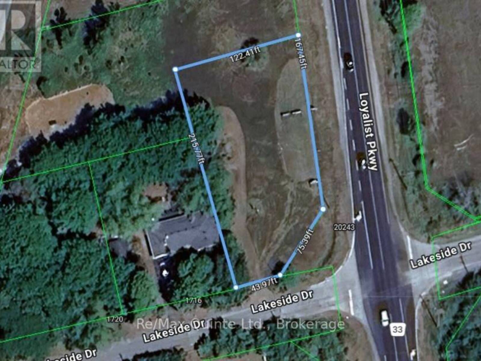 0 BESIDE 1716 LAKESIDE DRIVE, Prince Edward, Ontario K0K 1T0