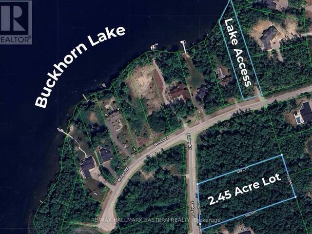 3037 FINLEY ROAD North Kawartha Ontario, K0L 2H0 - Waterfront Land For Sale