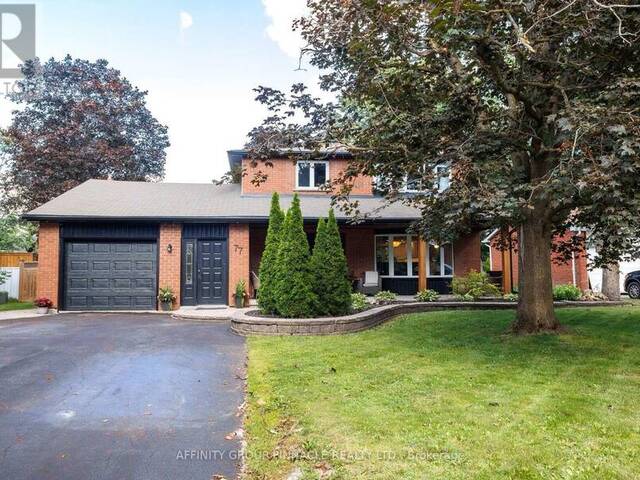 77 SANDERLING CRESCENT Lindsay Ontario, K9V 4N4 - 3 Bedrooms Home For Sale