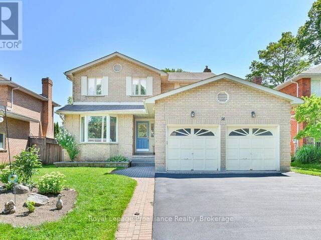 14 PARKER DRIVE Quinte West Ontario, K8V 6M9 - 4 Bedrooms Home For Sale