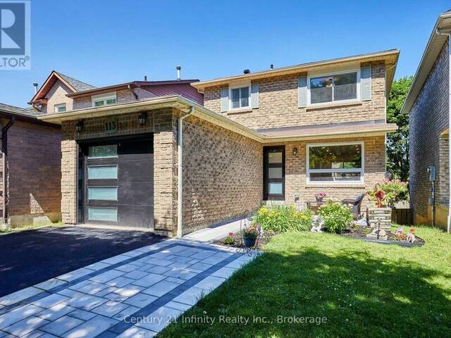 113 DANIELS CRESCENT Ajax Ontario, L1T 1Z1 - 3 Bedrooms Home For Sale
