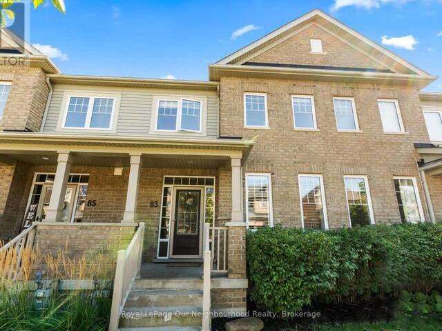 83 TED MILLER CRESCENT Clarington Ontario, L1C 0M4 - 3 Bedrooms Home For Sale