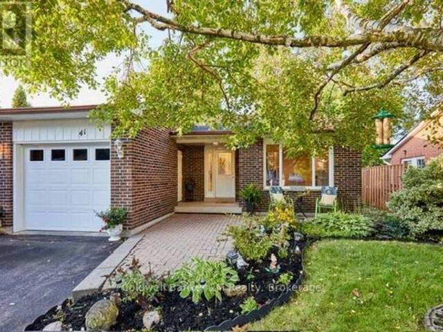 41 PANTER CRESCENT Ajax Ontario, L1S 3T4 - 3 Bedrooms Home For Sale
