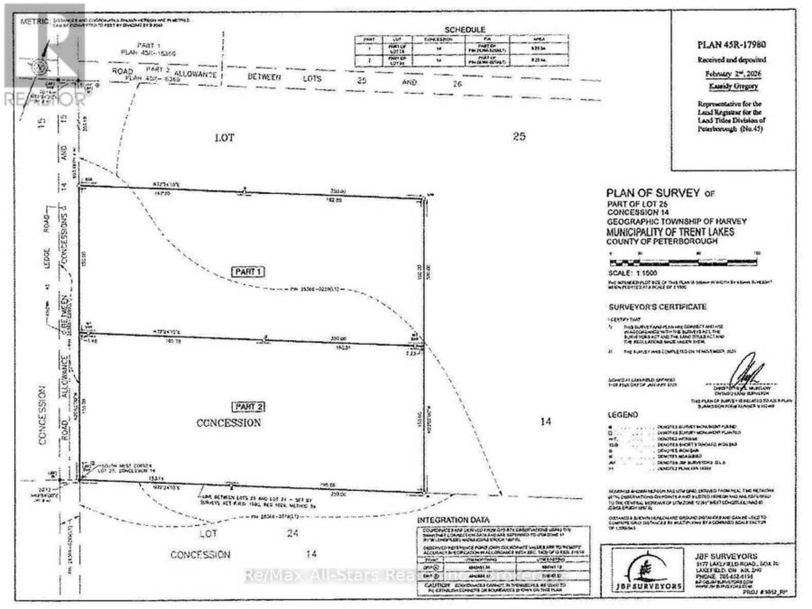 PART 2 - 0 LEDGE ROAD, Bobcaygeon, Ontario K0M 1A0