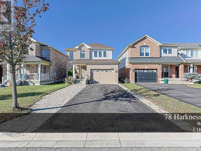78 HARKNESS DRIVE Whitby Ontario, L1R 0C5 - 4 Bedrooms Home For Sale