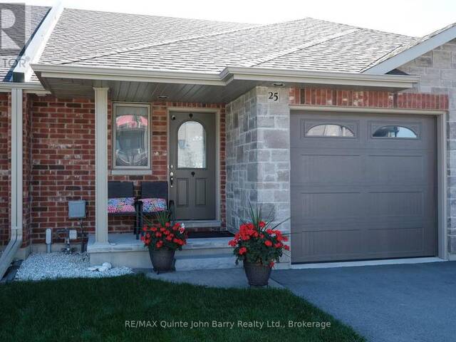 25 HILLSIDE MEADOW DRIVE Quinte West Ontario, K8V 0J5 - 2 Bedrooms Home For Sale