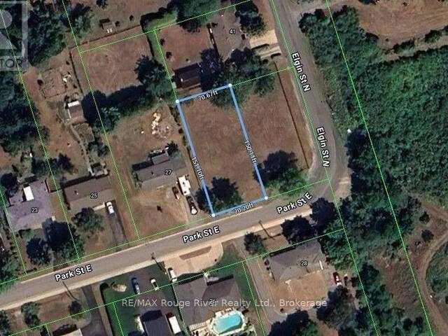 PART 2 PARK STREET E Alnwick-Haldimand Ontario, K0K 1S0 - Vacant Land For Sale