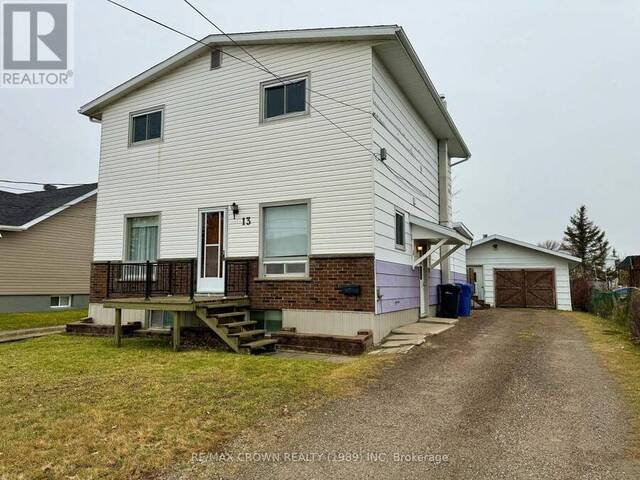 13 BROCK CRESCENT Kapuskasing Ontario, P5N 2J9