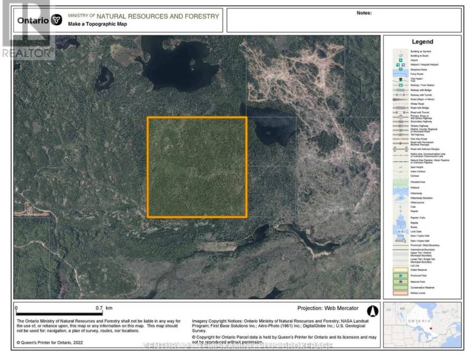 LOT 11 CON 2, West Timiskaming, Ontario P0J 1M0