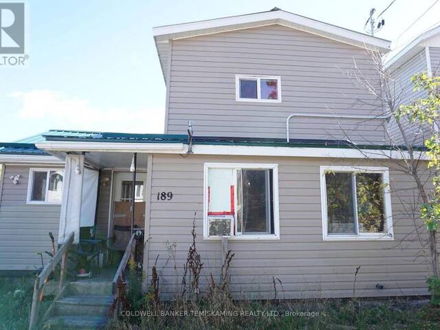 189 LANG STREET Temiskaming Shores Ontario, P0J 1C0 - Multi-family Home For Sale