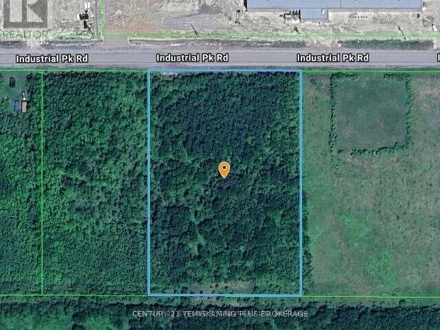 0 INDUSTRIAL PARK ROAD Thornloe Ontario, P0J 1S0 - Vacant Land For Sale