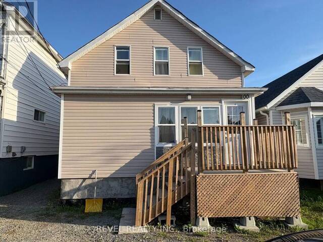 100 FATHER COSTELLO DRIVE Timmins Ontario, P0N 1G0 - Multi-family Home For Sale
