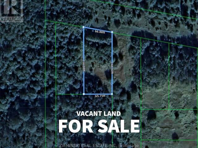 PLAN M94C LOT 50 PCL 4980NEC Cochrane Ontario, P0L 1C0 - Vacant Land For Sale