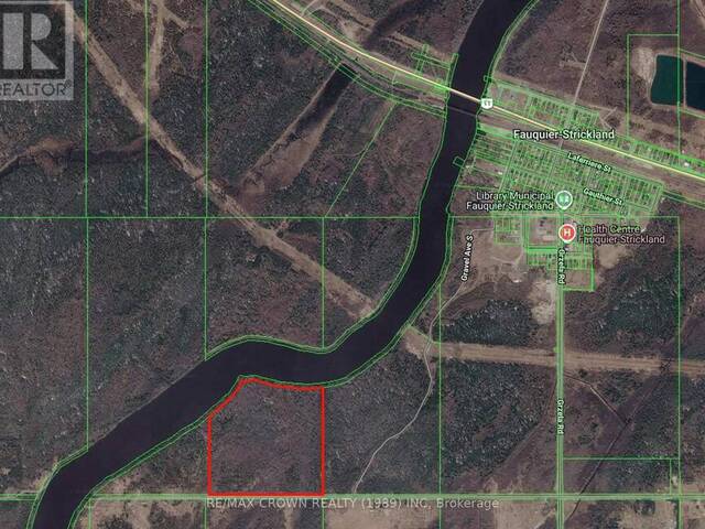 FAUQUIER - 27 LOT CON 11 ETIENNE ROAD Kapuskasing Ontario, P0L 1G0 - Waterfront Land For Sale