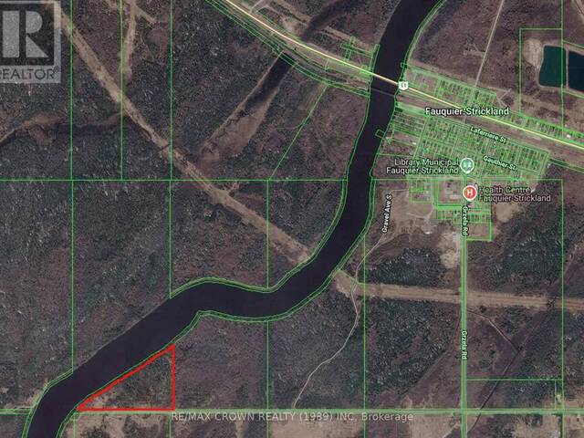 FAUQUIER - 28 LOT CON 11 ETIENNE ROAD Kapuskasing Ontario, P0L 1G0 - Waterfront Land For Sale