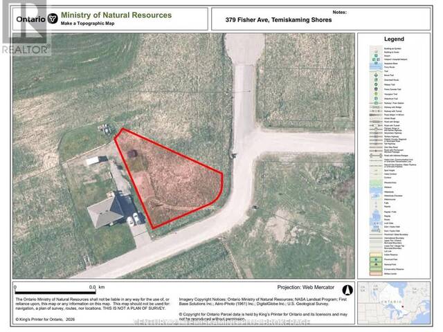 379 FISHER AVENUE Temiskaming Shores Ontario, P0J 1P0 - Vacant Land For Sale