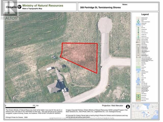308 PARTRIDGE STREET Temiskaming Shores Ontario, P0J 1P0 - Vacant Land For Sale