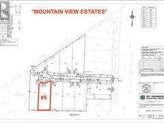 Lot #5 Mountain View Dr. Thunder Bay Ontario, P7J 1E2