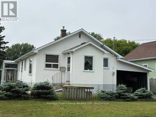 569 DAWSON STREET Thunder Bay Ontario, P7A 3W6 - 2 Bedrooms Home For Sale