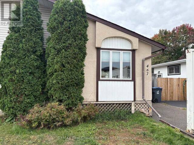 467 JAMES STREET N Thunder Bay Ontario, P7C 4T3 - 3 Bedrooms Home For Sale