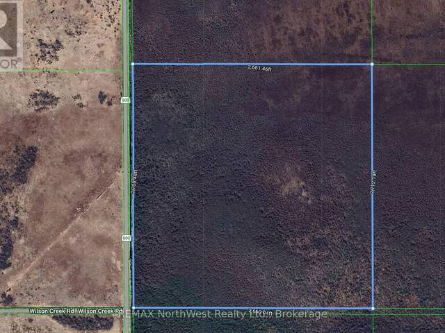SW 1/4 SEC 22 HWY 600 HIGHWAY Rainy River Ontario, P0W 1L0 - Vacant Land For Sale