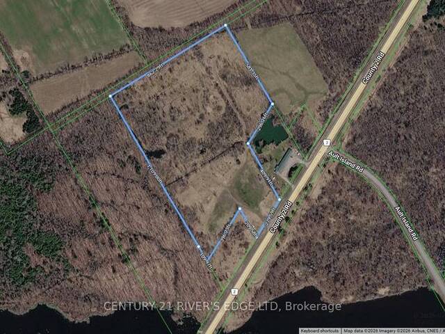 13985 COUNTY RD 2 ROAD Morrisburg Ontario, K0C 1X0 - Vacant Land For Sale