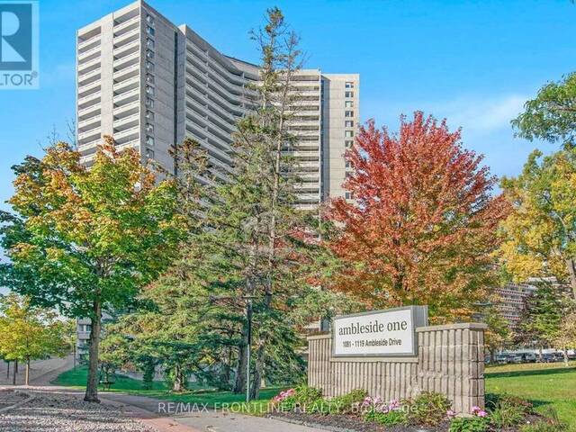 1009 - 1081 AMBLESIDE DRIVE Ottawa Ontario, K2B 8C8 - 1 Bedroom Waterfront Condo For Sale