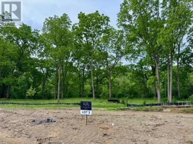 7100 KILBOURNE ROAD Unit# LOT 3 London Ontario, N6P 1K7 - Vacant Land For Sale