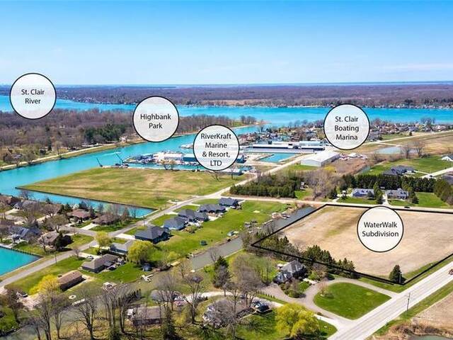 PT LT D ST. CLAIR PARKWAY St. Clair Ontario, N0P 2B0 - Waterfront Land For Sale